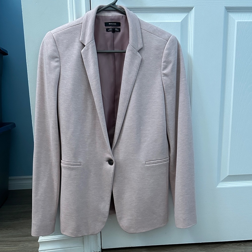 RW&CO. Soft Pink Blazer